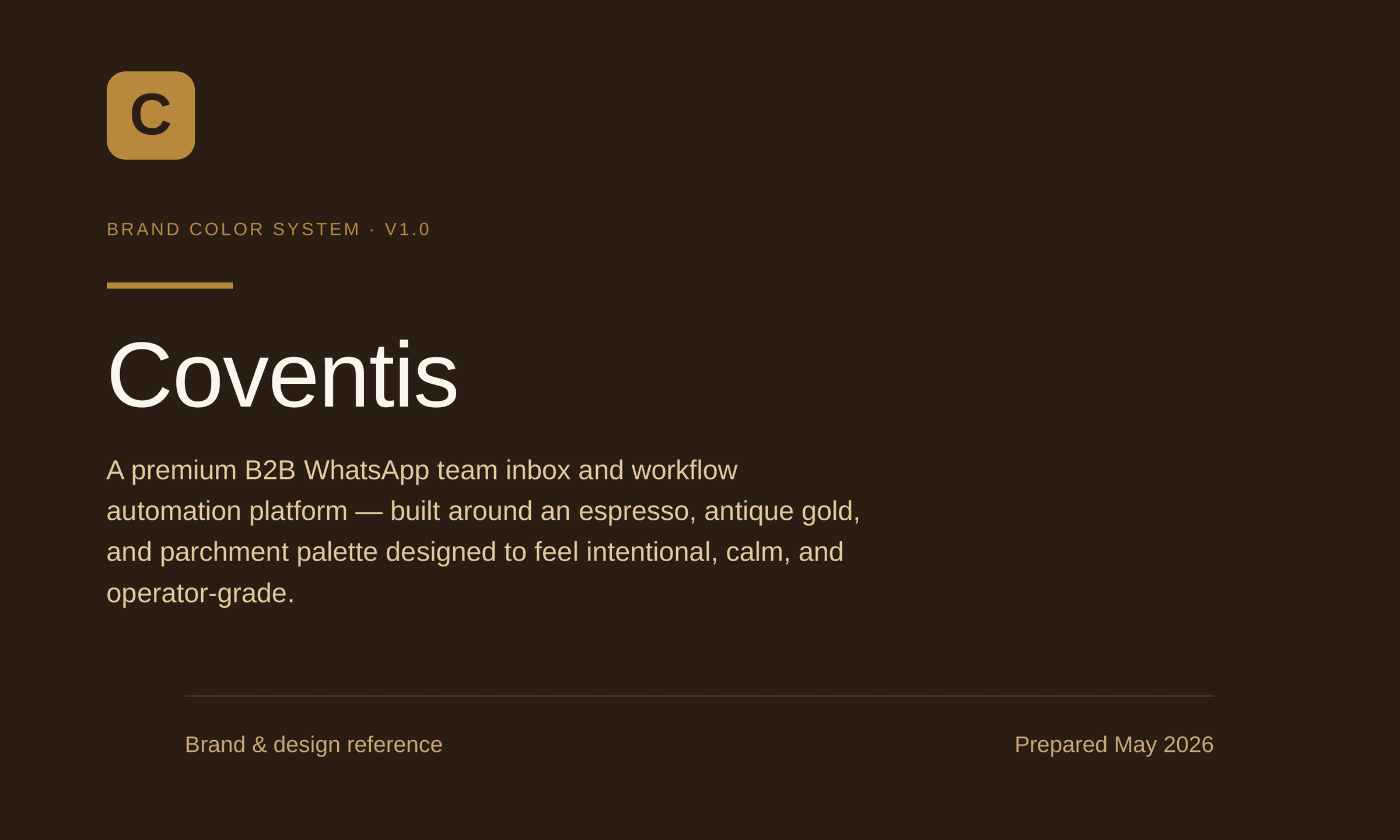 Coventis — Brand mark