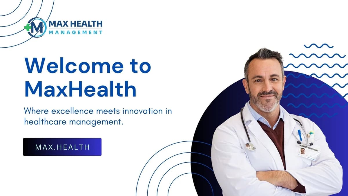 Maxlink Solutions — MaxHealth video still