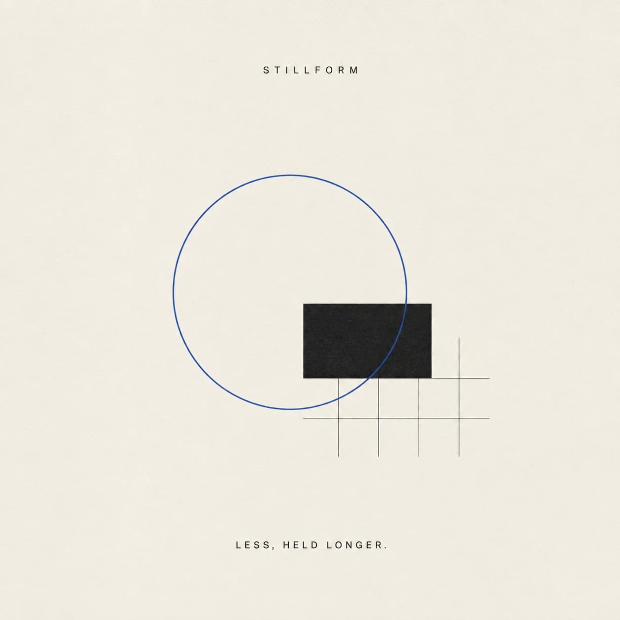 Minimalism social post — One