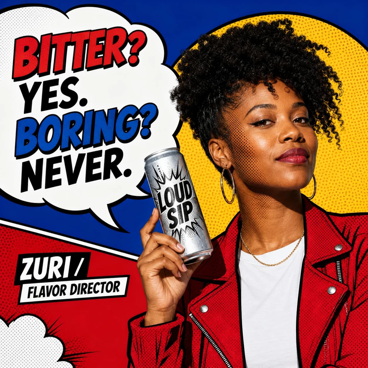 Pop art social post — Two
